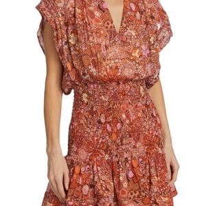 A.L.C. Women's Multicolor Dress smocked sz 0